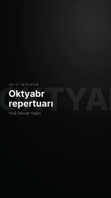 Oktyabr repertuarı