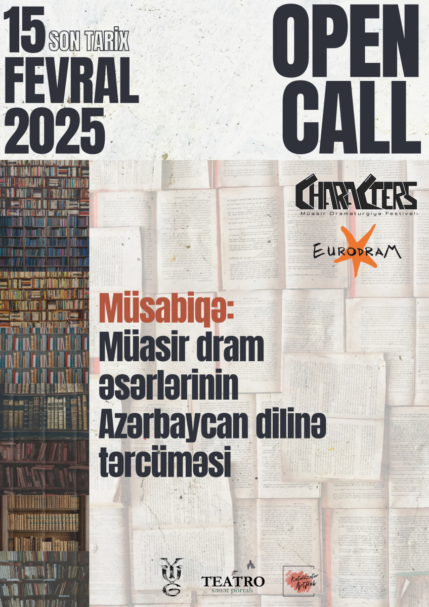 Müasir dram əsərlərinin Azərbaycan dilinə tərcüməsi ilə bağlı müsabiqə elan olunur